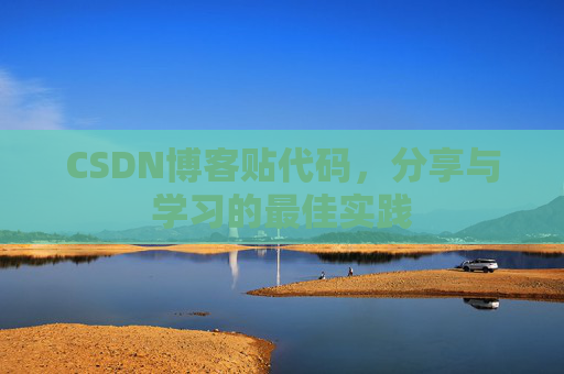 CSDN博客贴代码，分享与学习的最佳实践