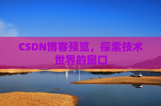 CSDN博客预览，探索技术世界的窗口